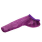 1pcs Reusable Silk Condom Penis Sleeve ball Cover Handjob Masturbation Dildo Cock Ring Stocking pouch Sex Toys for Men