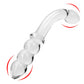 2 In 1 Glass Anal Beads Butt Plug For Women Hard Dildos Vaginal Anus Dilator Men Prostate Massager Female Masturbator Sex Toy 18