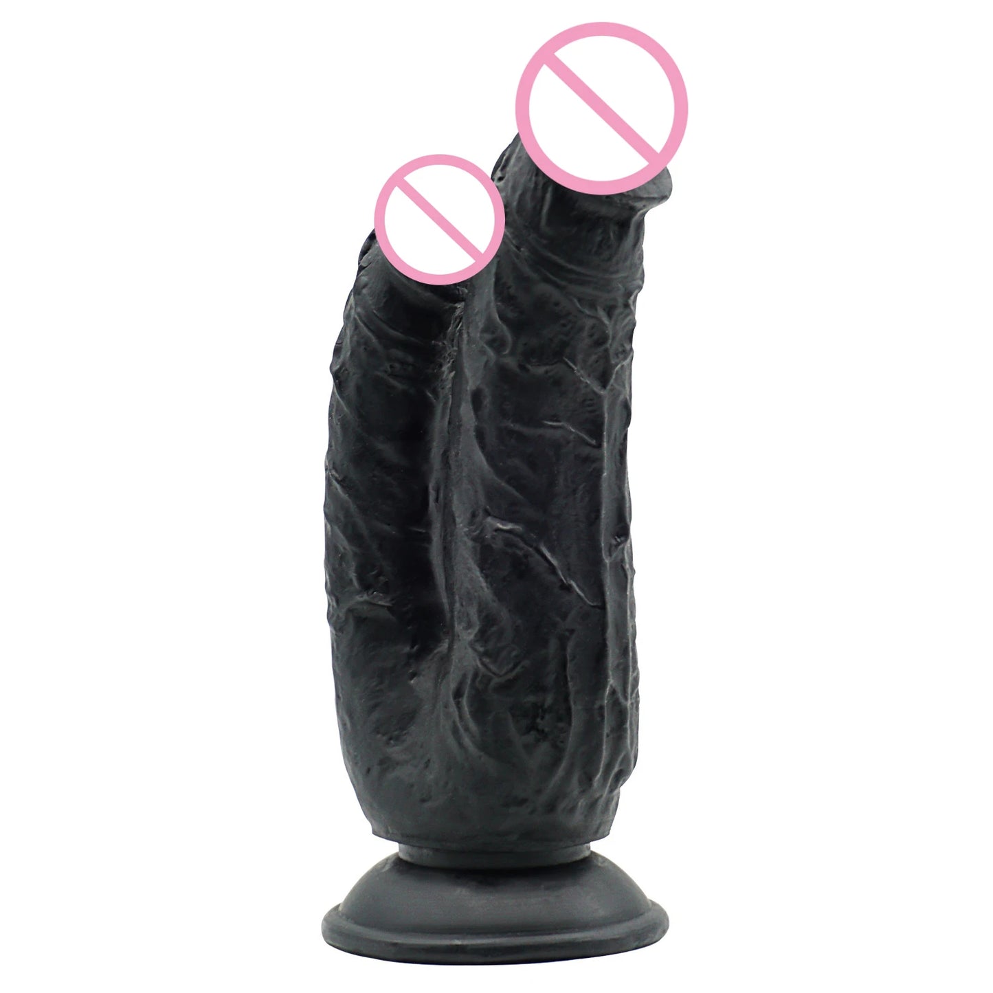 2-in-1 Liquid Silicone Double Head Dildo Realistic Dildo For Women Lesbian Dildo Powerful Masturbate Realistic Penis For G-spot