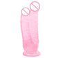 2-in-1 Liquid Silicone Double Head Dildo Realistic Dildo For Women Lesbian Dildo Powerful Masturbate Realistic Penis For G-spot