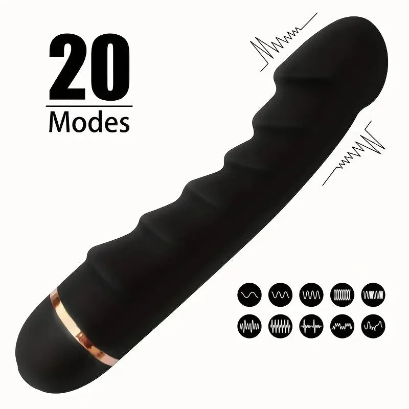 20 Frequency Dildo Vibrator Realistic Penis Female Masturbator G-spot Clitoral Stimulator Erotic Sex Toy for Couple Sex Machine
