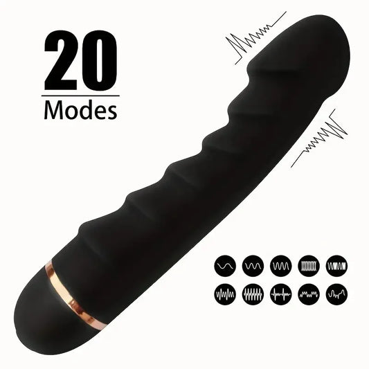 20 Frequency Dildo Vibrator Realistic Penis Female Masturbator G-spot Clitoral Stimulator Erotic Sex Toy for Couple Sex Machine