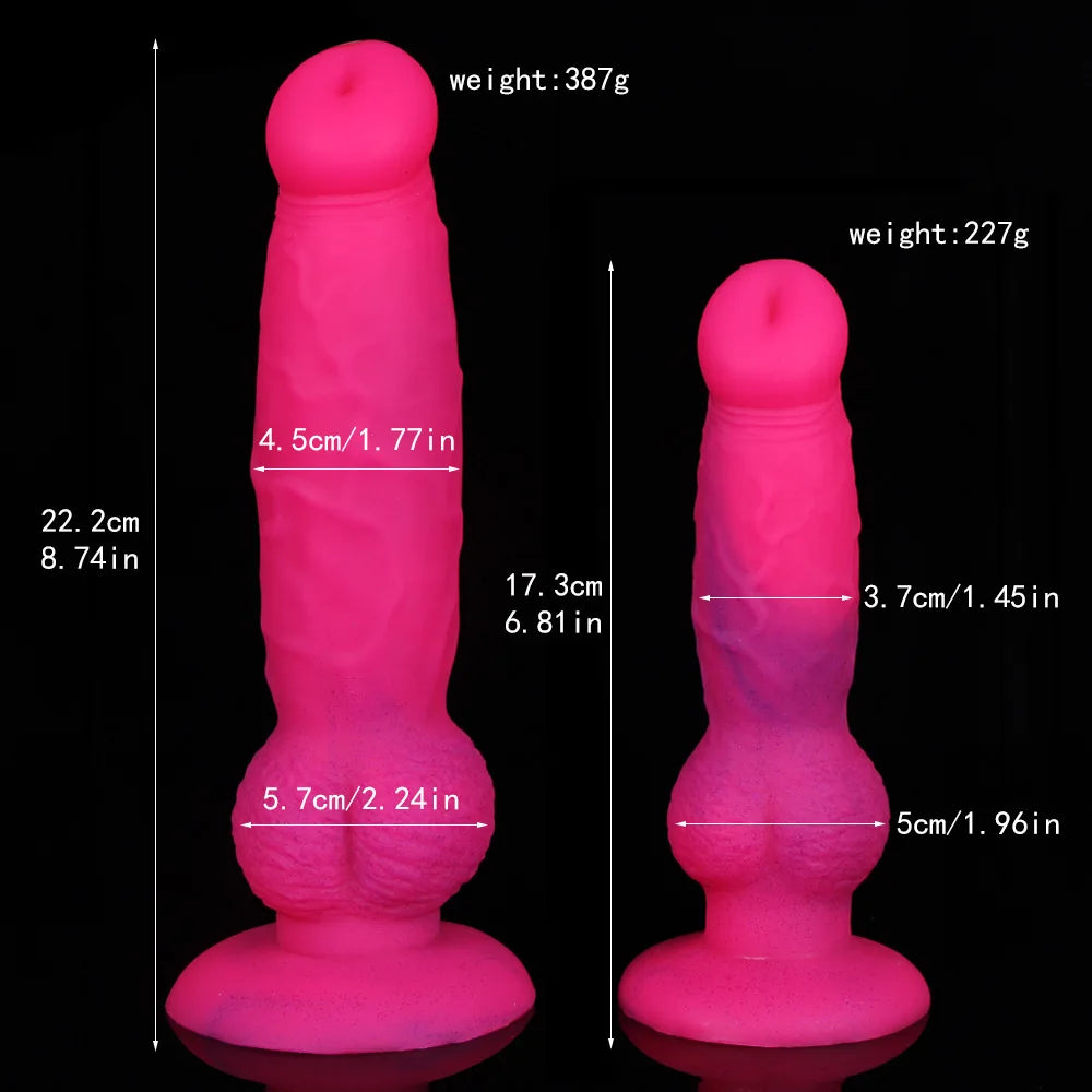 2022 New Dog Knot Dildo With Suction Cup Sexy Animal Dilldo  Realistic Penis Big Dick Anal Plug silicone masturbators for women