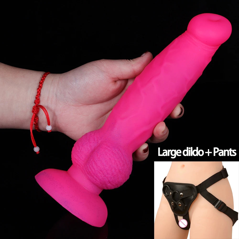 2022 New Dog Knot Dildo With Suction Cup Sexy Animal Dilldo  Realistic Penis Big Dick Anal Plug silicone masturbators for women