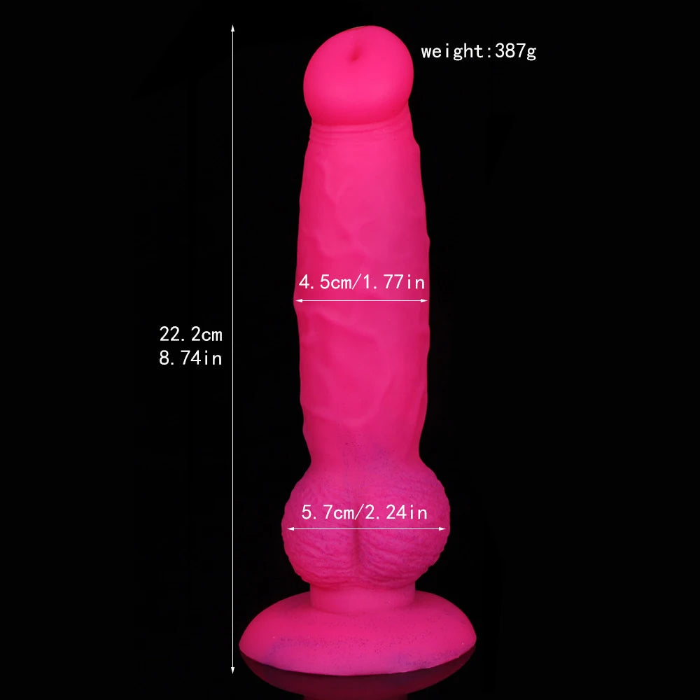 2022 New Dog Knot Dildo With Suction Cup Sexy Animal Dilldo  Realistic Penis Big Dick Anal Plug silicone masturbators for women