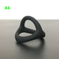 2022 New Silicone Cock Ring Delay Ejaculation Penis Extender Penis Rings Male Chastity Cage Cockrings Sex Toys for Men Couples