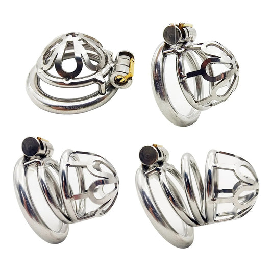 304 Stainless Steel Male Chastity Devices Super Small