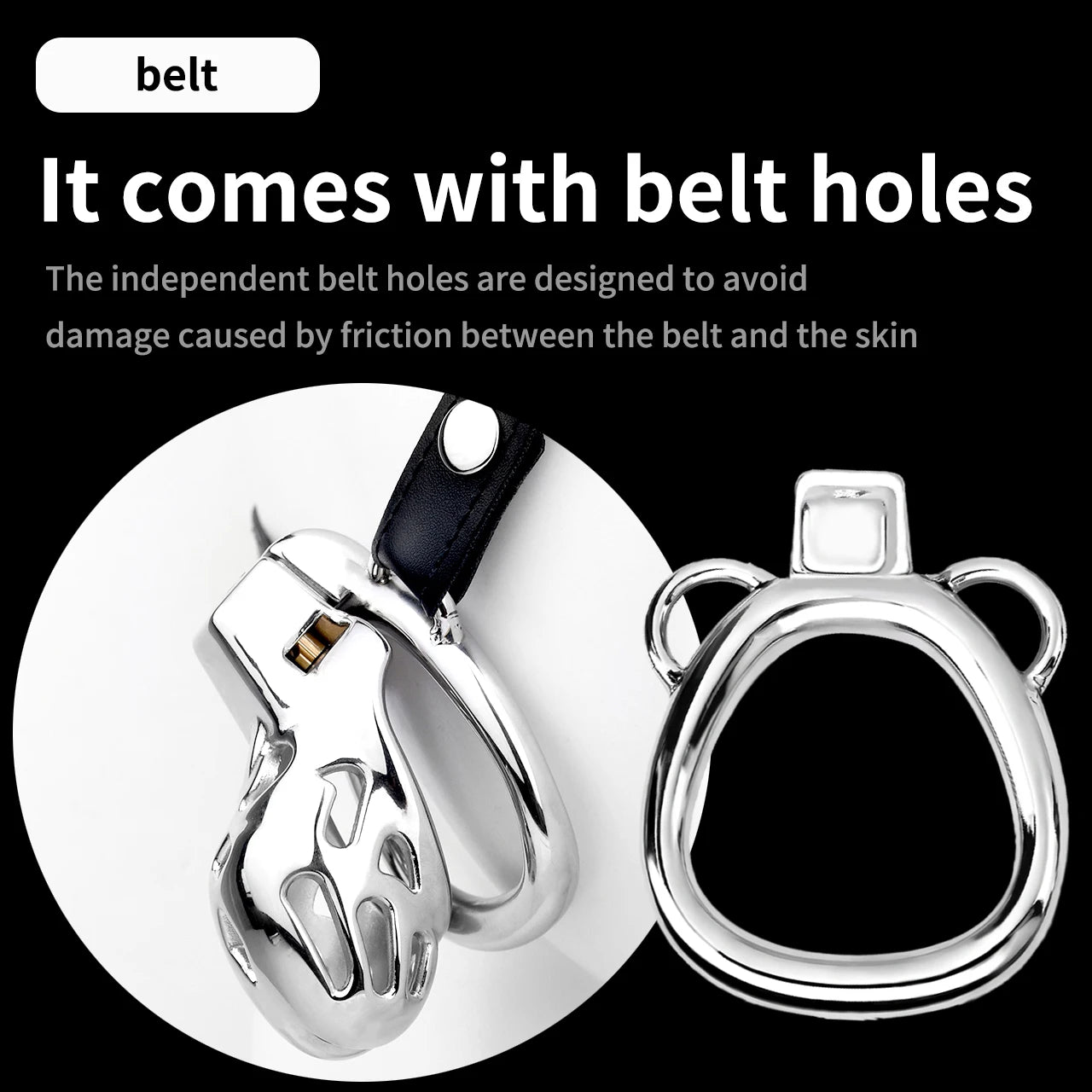 2023 New Male Chastity Device Cage 콕링 Sissy Cock Cage With Wearable Penis Ring,Slave Sex Toys For Men Gay Restraint Holder BDSM