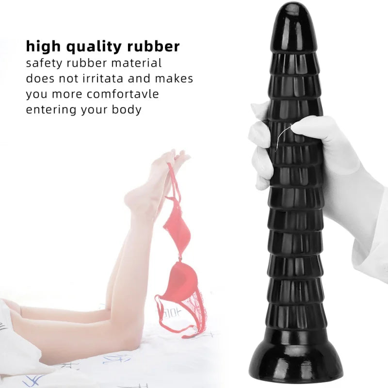 2023 latest huge anal plug super soft silicone dildo anal plug Anal beads Prostate massage big butt plug sex toys for men women