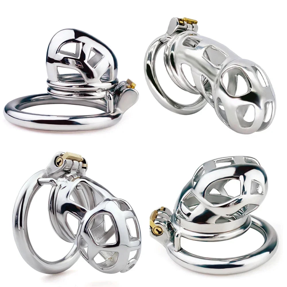 2024 High Quality Cobra Male Chastity Cage Penis Exercise Device정조대 Penis Rings Discreet Sissy Femboy Cock Cage Men Adult Goods