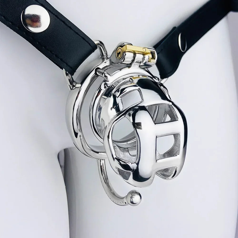 2024 High Quality Cobra Male Chastity Cage Penis Exercise Device정조대 Penis Rings Discreet Sissy Femboy Cock Cage Men Adult Goods