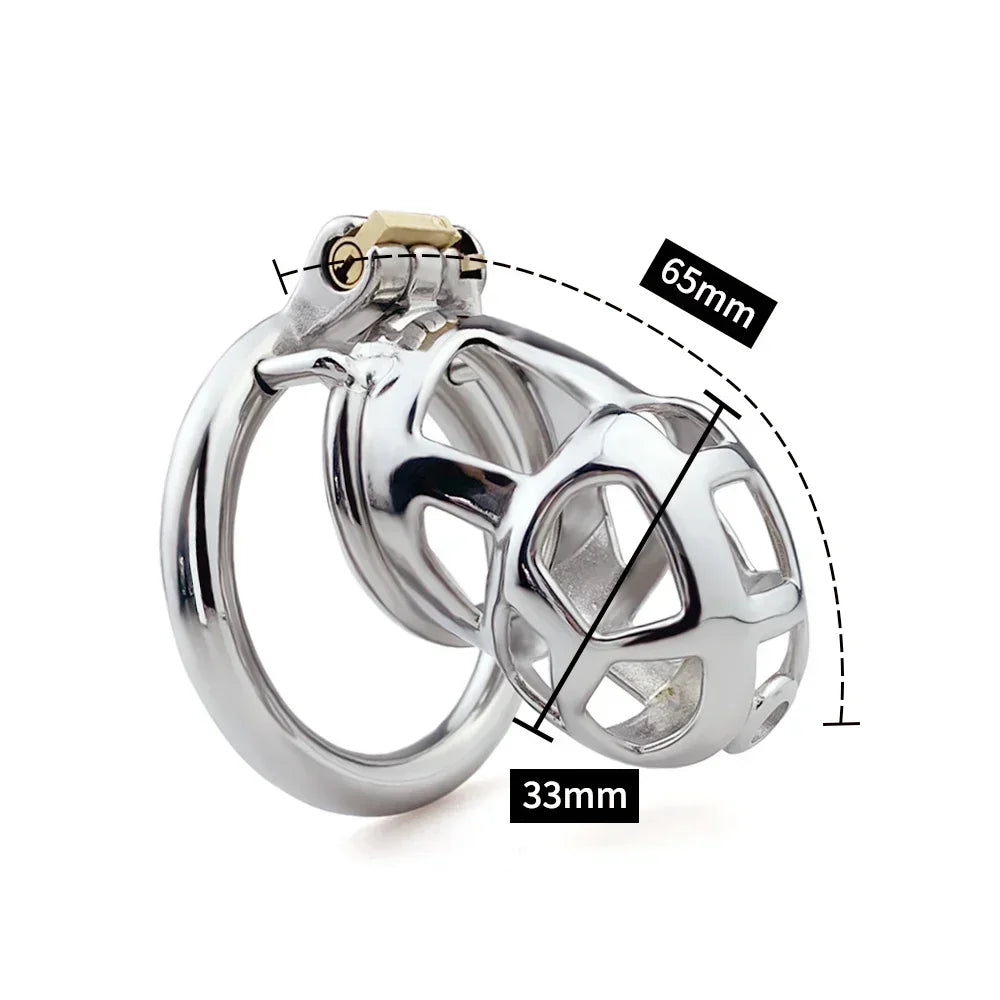 2024 High Quality Cobra Male Chastity Cage Penis Exercise Device정조대 Penis Rings Discreet Sissy Femboy Cock Cage Men Adult Goods