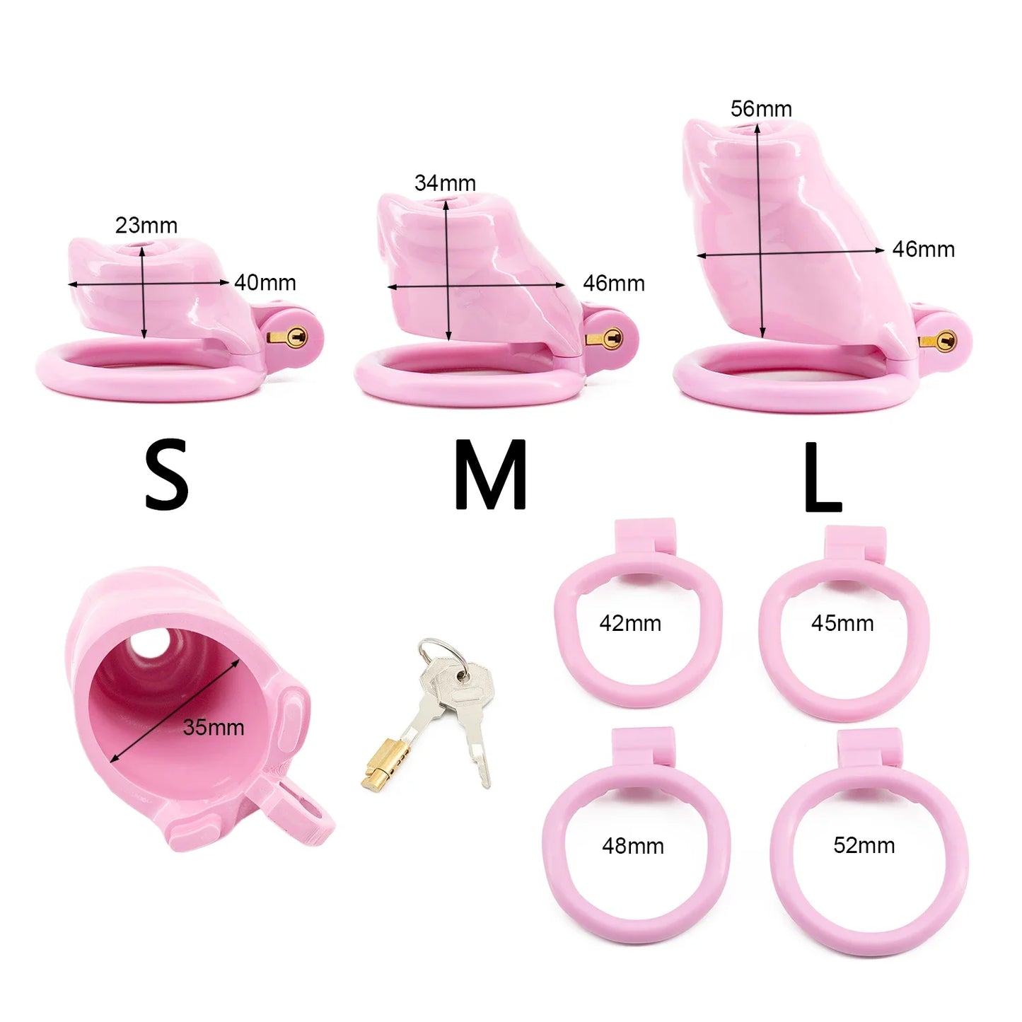 2024 High Quality Cobra Male Chastity Cage With 4 Size Arc Penis Rings정조대Discreet Sissy Femboy Cock Cage Devices Men Adult Goods