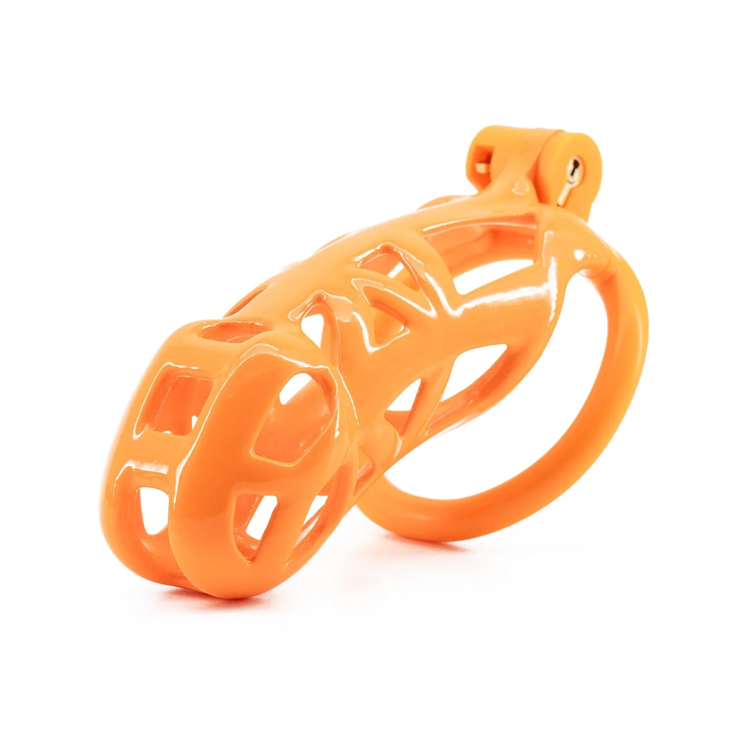 2024 High Quality Cobra Male Chastity Cage With 4 Size Flat Penis Rings Discreet Sissy Femboy Cock Cage Devices Men Adult Goods