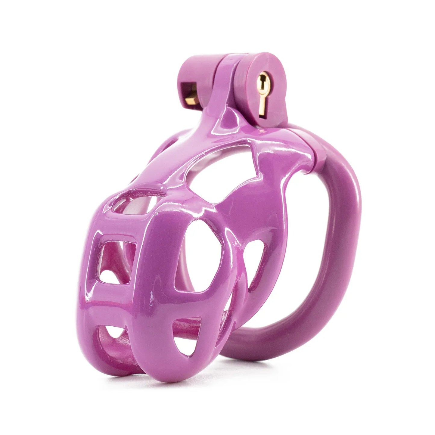 2024 High Quality Cobra Male Chastity Cage With 4 Size Flat Penis Rings Discreet Sissy Femboy Cock Cage Devices Men Adult Goods