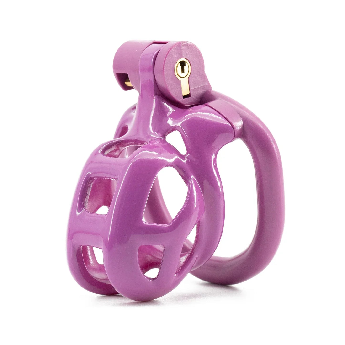 2024 High Quality Cobra Male Chastity Cage With 4 Size Flat Penis Rings Discreet Sissy Femboy Cock Cage Devices Men Adult Goods