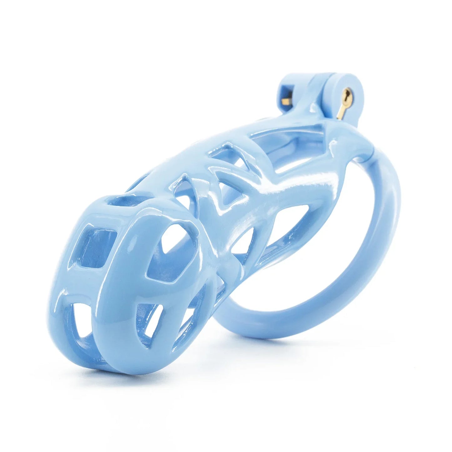 2024 High Quality Cobra Male Chastity Cage With 4 Size Flat Penis Rings Discreet Sissy Femboy Cock Cage Devices Men Adult Goods