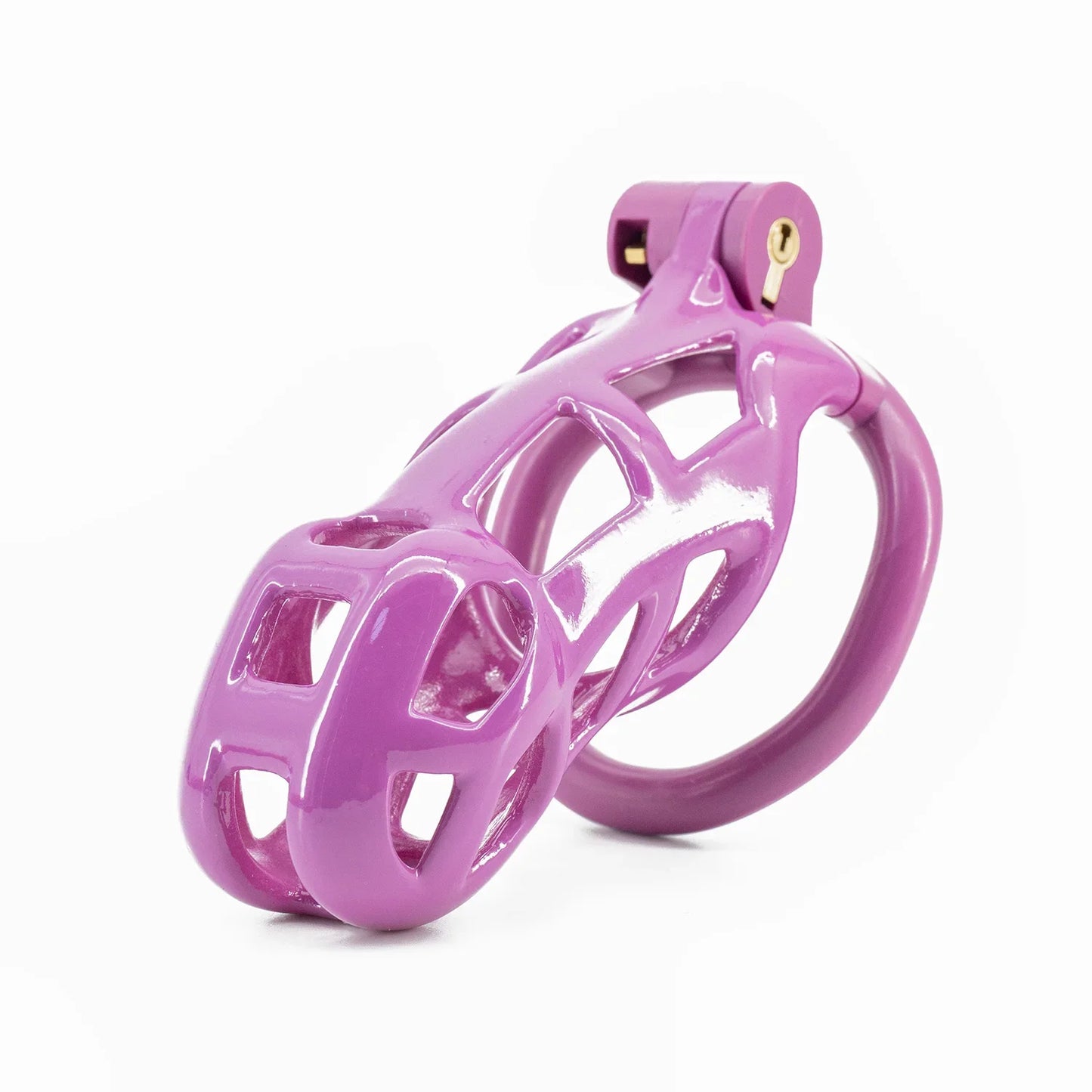 2024 High Quality Cobra Male Chastity Cage With 4 Size Flat Penis Rings Discreet Sissy Femboy Cock Cage Devices Men Adult Goods