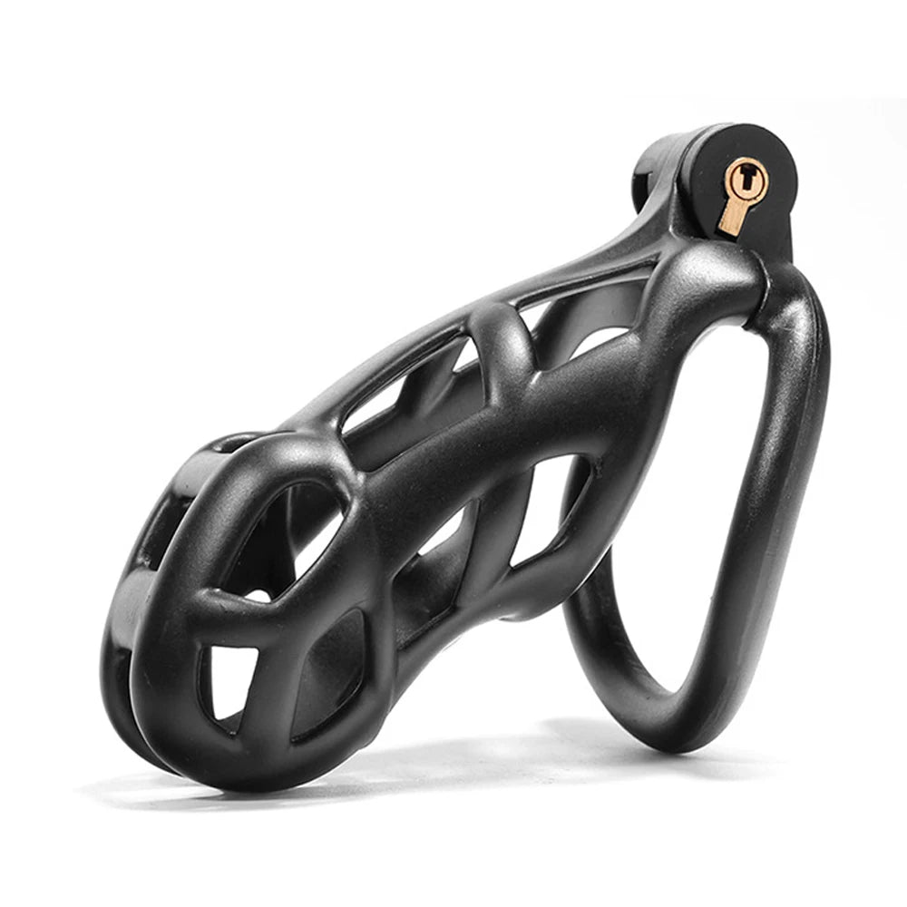 2024 High Quality Cobra Male Chastity Cage With 4 Sizes Penis Rings 정조대 Discreet Sissy Femboy Cock Cage Devices Men Adult Goods