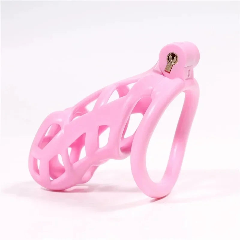 2024 High Quality Cobra Male Chastity Cage With 4 Sizes Penis Rings 정조대 Discreet Sissy Femboy Cock Cage Devices Men Adult Goods