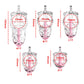 2024 High Quality Cobra Male Chastity Cage With 5 Sizes Arc Penis Rings Discreet Sissy Femboy Cock Cage Devices Men Adult Goods