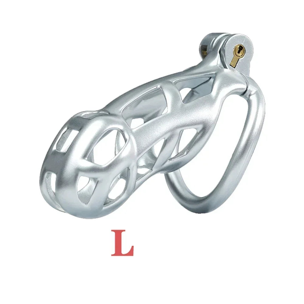 2024 NEW 3D Print Bee-hive Design Breathable Cock Cage of Penis Rings Male Chastity Device Adult Products Sex Toys For Men Gay18