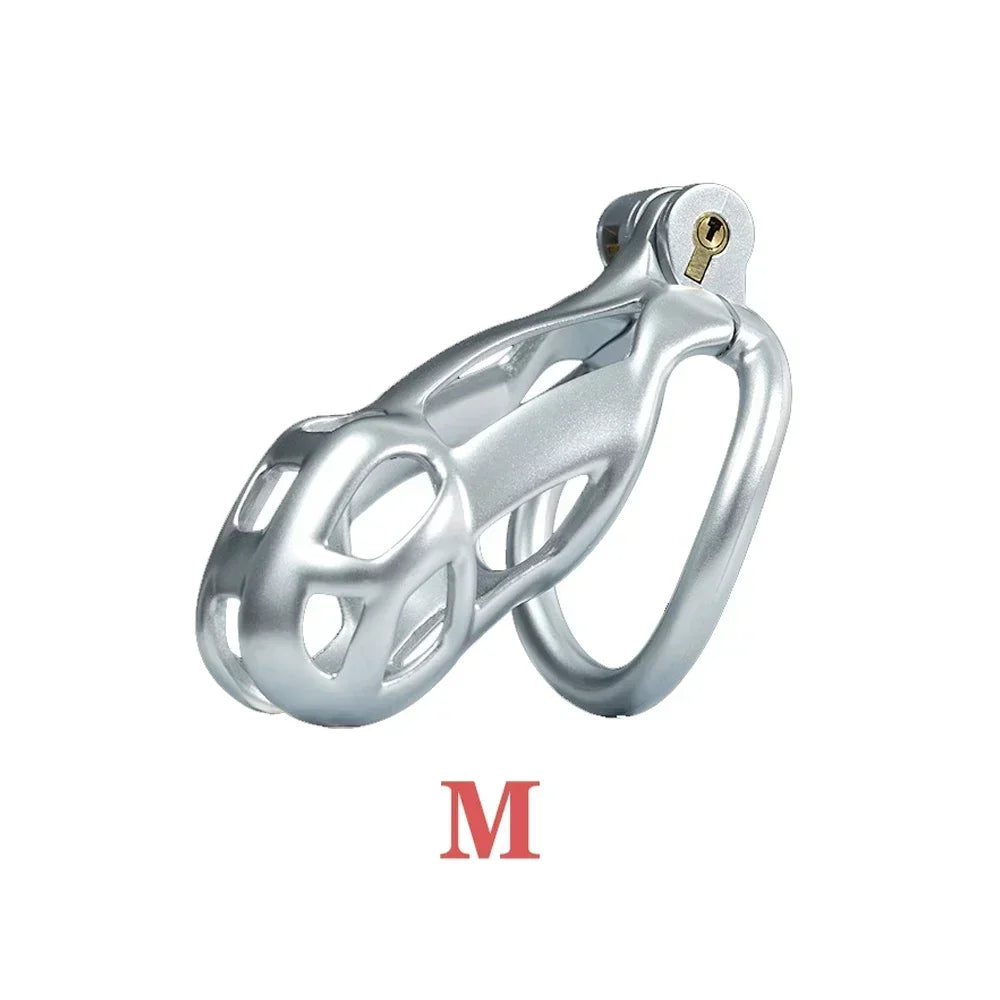 2024 NEW 3D Print Bee-hive Design Breathable Cock Cage of Penis Rings Male Chastity Device Adult Products Sex Toys For Men Gay18