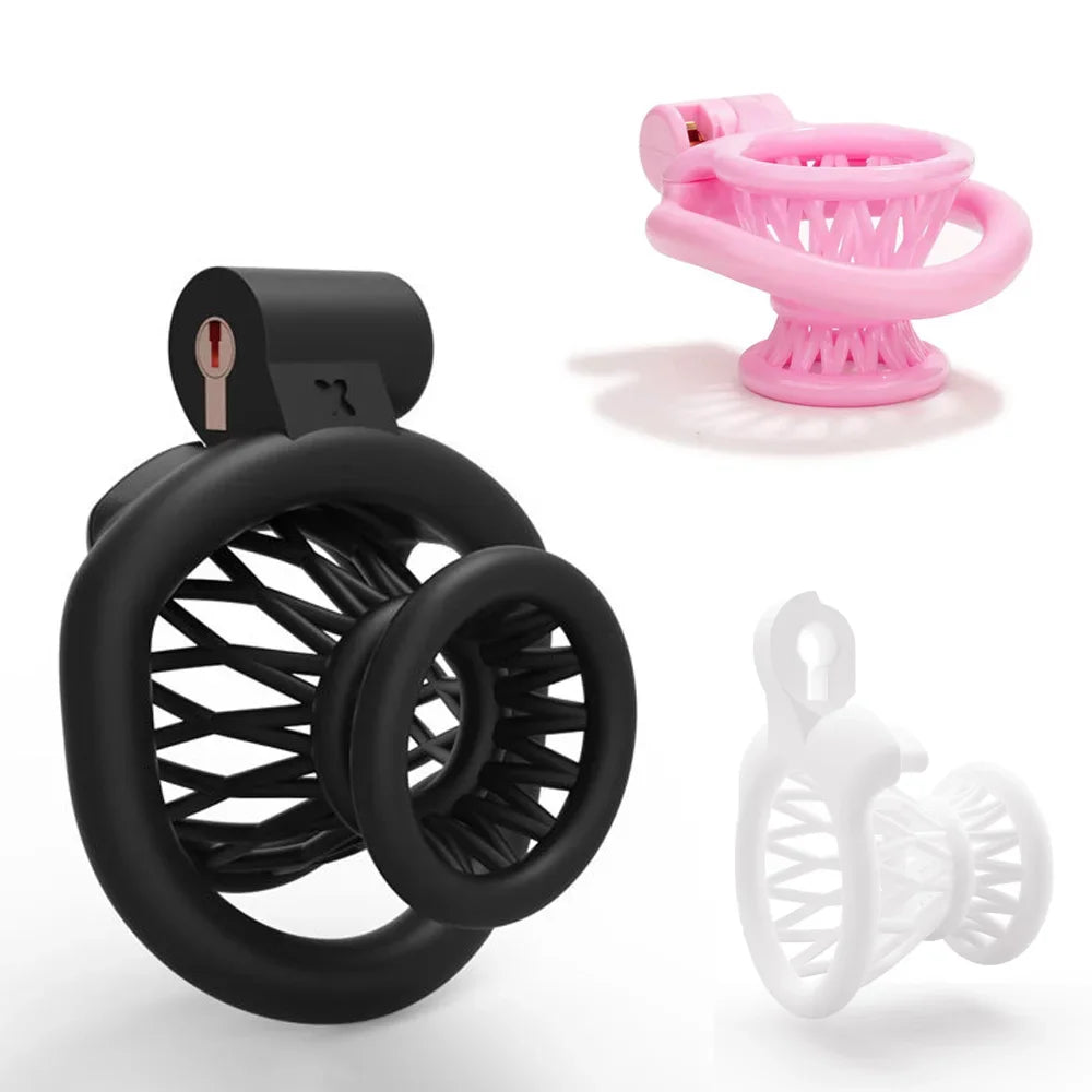 2024 New Girdle Design Resin Chastity Cage for Men Small Male Cock Ste GXLOCK Store 2024 New Girdle Design Resin Chastity Cage for Men Small Male Cock Ste GXLOCK Store