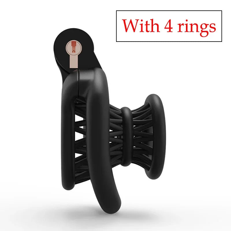 2024 New Girdle Design Resin Chastity Cage for Men Small Male Cock Stealth Lock Device Adults Toys BDSM Shop Erotic Sex Toy 18+