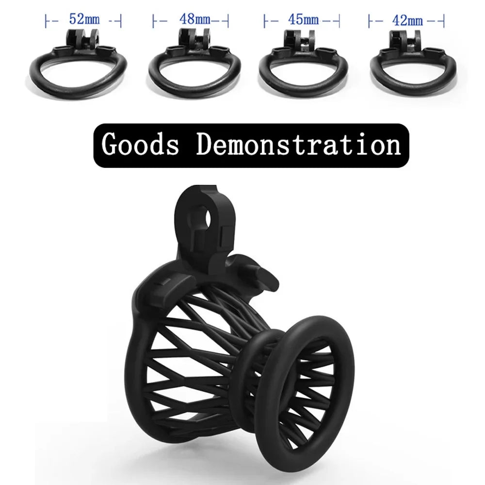 2024 New Girdle Design Resin Chastity Cage for Men Small Male Cock Ste GXLOCK Store 2024 New Girdle Design Resin Chastity Cage for Men Small Male Cock Ste GXLOCK Store