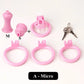 2024 New Negative/Micro Cock Cage Penis Lock With S/M Urethral Plug Penis Ring Chastity Device BDSM Sex Toys Bondage For Sissy