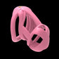 2025 NEW Male Chastity Cage Device Pink/Black Sleeve Cock Cage Mini Lock with 4 Penis Rings Bondage Fetish Adult Sex Toy for Men