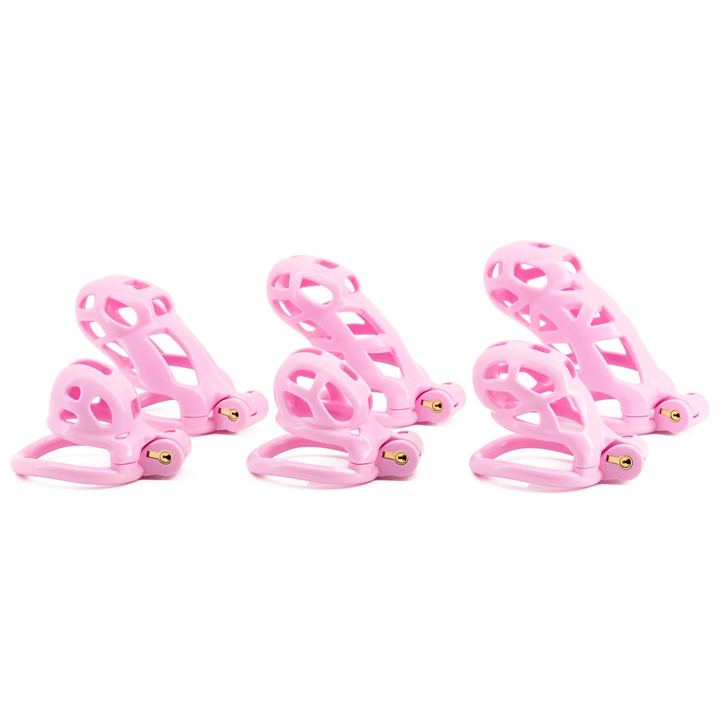 2025 New Cobra Male Chastity Cage Sleeve With 4 Sizes Resin Penis Rings Discreet Sissy Femboy Cock Cage Devices Men Adult Goods