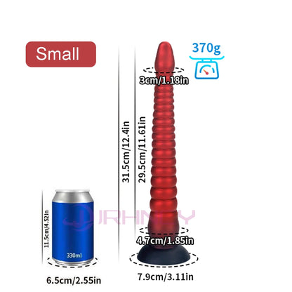 21 inch Long Anal Plug Dildos Gay Fisting Butt Plug Anal Dilator Liquid Silicone Anal Sex Toy for Women and Men Prostate Massage