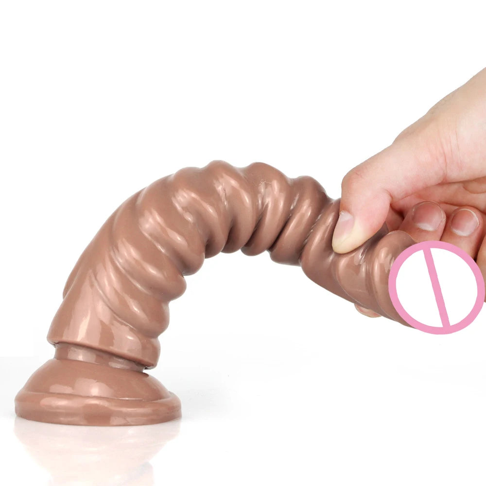 22.5*4cm New Huge Dildo Anal Plug Male Female Masturbation Suction Cup Dildo Erotic Gode Sodomie Jouet Sexuel Sex Toys For Women