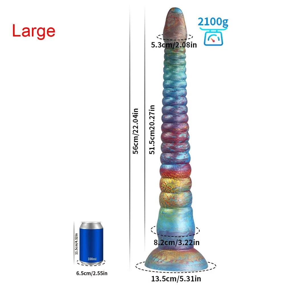 22 Inch Long Analplug Octopus Tentacles Luminous Butt Plug Silicone Anal Sex Toys for Women Men Gay Prostate Massage Bdsm Toys