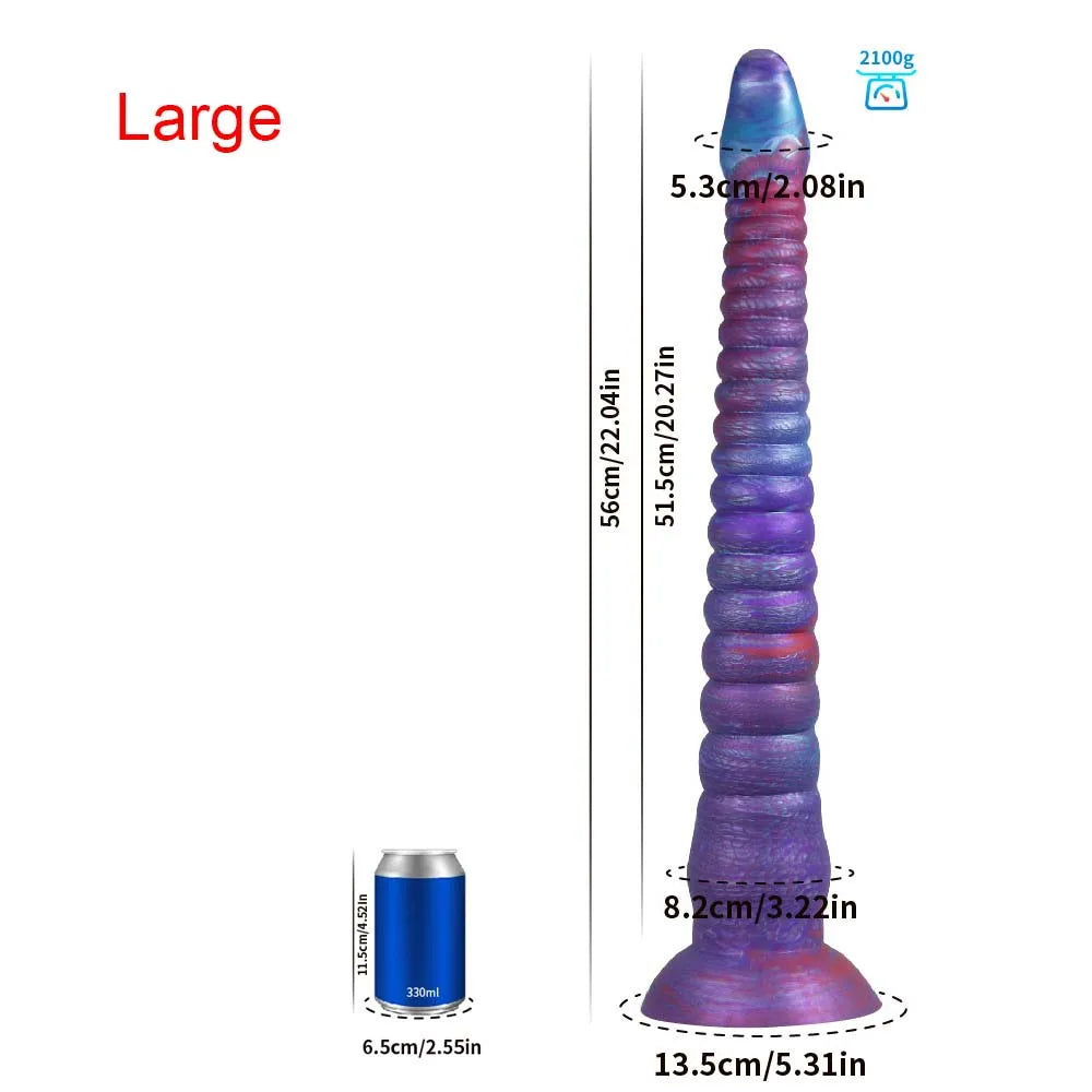 22 Inch Long Analplug Octopus Tentacles Luminous Butt Plug Silicone Anal Sex Toys for Women Men Gay Prostate Massage Bdsm Toys