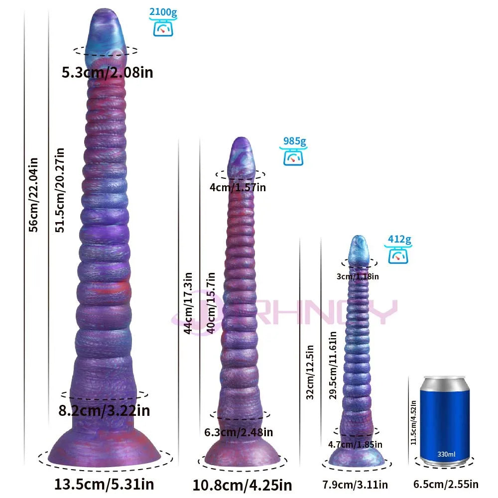 22 Inch Long Analplug Octopus Tentacles Luminous Butt Plug Silicone Anal Sex Toys for Women Men Gay Prostate Massage Bdsm Toys