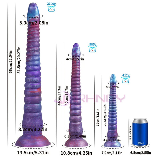 22 Inch Long Analplug Octopus Tentacles Luminous Butt Plug Silicone Anal Sex Toys for Women Men Gay Prostate Massage Bdsm Toys