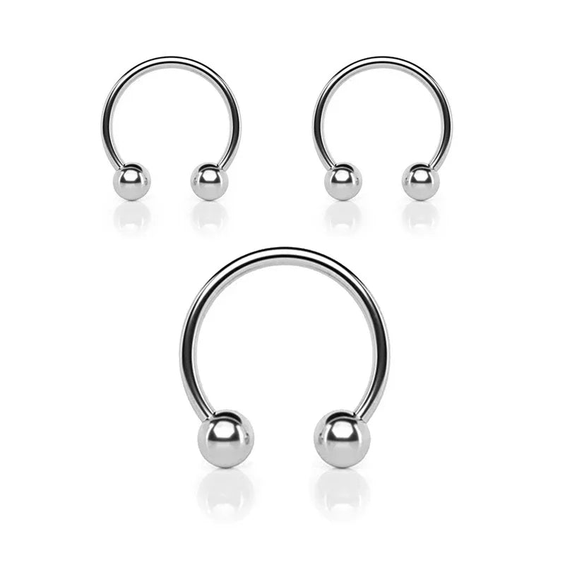 25/28/30/33/35/40mm Penis Ring Head Glans Stimulating Stainless Steel Penis Ring For Male Penis Enlargement Erection Cocks Rings