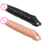 27cm Huge Penis Sleeve Bigger Cock Extender Sleeve Extended Dick Enlargement Reusable Condom Adult Sex Toys For Men