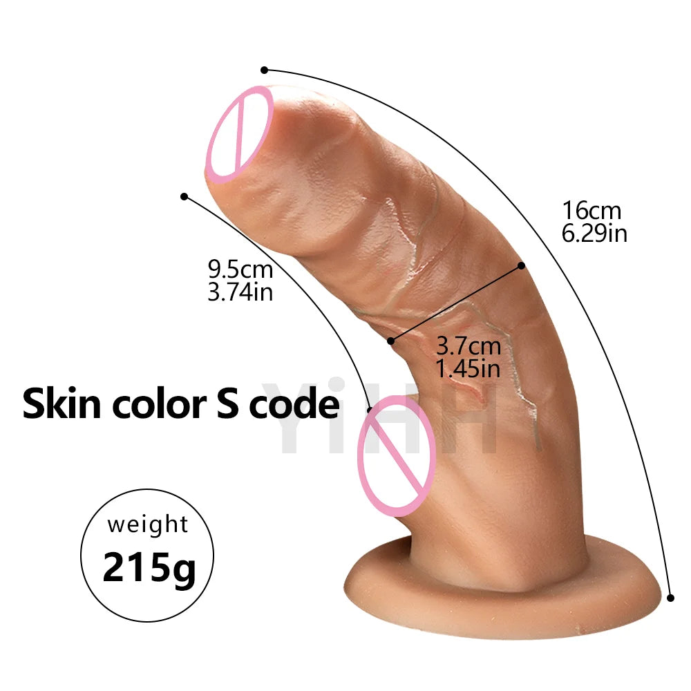 28.5cm Realistic Dildo Hands-Free Strong Sucker Huge Big Dildos Anal Plug Silicone Big Penis Sex Toy For Woman Sex Shop Adult 18