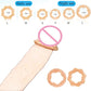 2Pcs/box Male Foreskin Rings Penis Sleeve Scrotum Rings Men Sex Toys Testicle Cock Ring Male Masturbation Delay Ejaculation