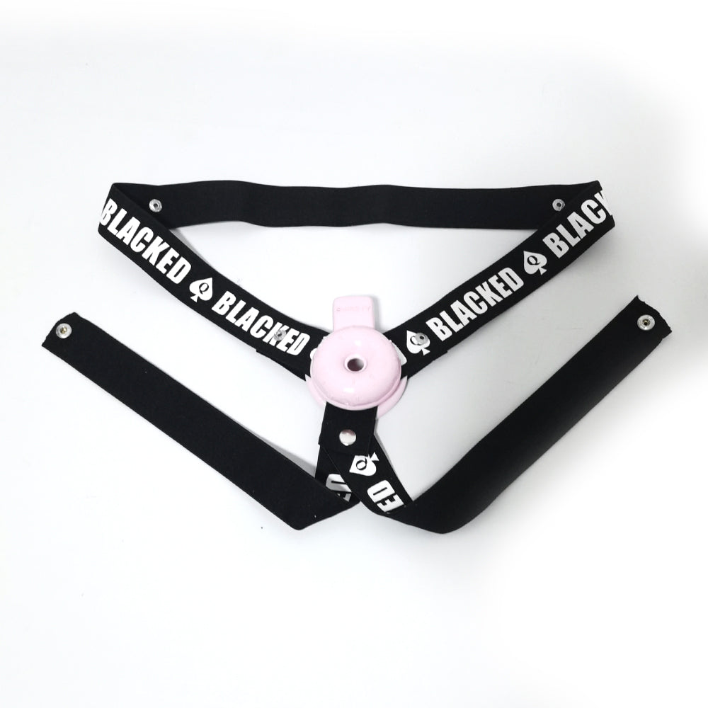 BLACKE Spades Chastity Cage Anti-off Device Elastic Band Adjustable Auxiliary Belt