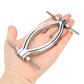 2pcs Bondage Wrap Open Leg Clitoral&Anal Plug Clamp Speculum Dilator Metal Butt Plug Lock Vagina Sex Toys for Couples Men BDSM