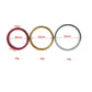 3 Dia for choose 5 colorful metal male erection penis cock Ring delay time lock bondage SM Sex Toy for men