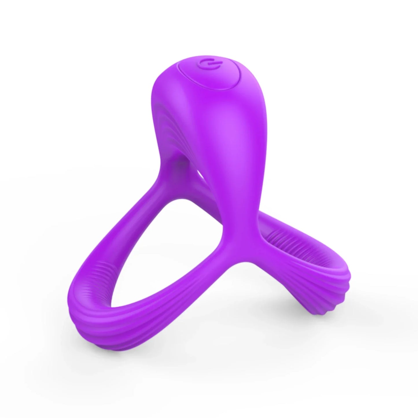 3 In 1 Vibrating Cock Ring Male Vibrator Penis Ring Delay Ejaculation Cockring Perineum Stimulator Sex Toys for Men Adult Goods