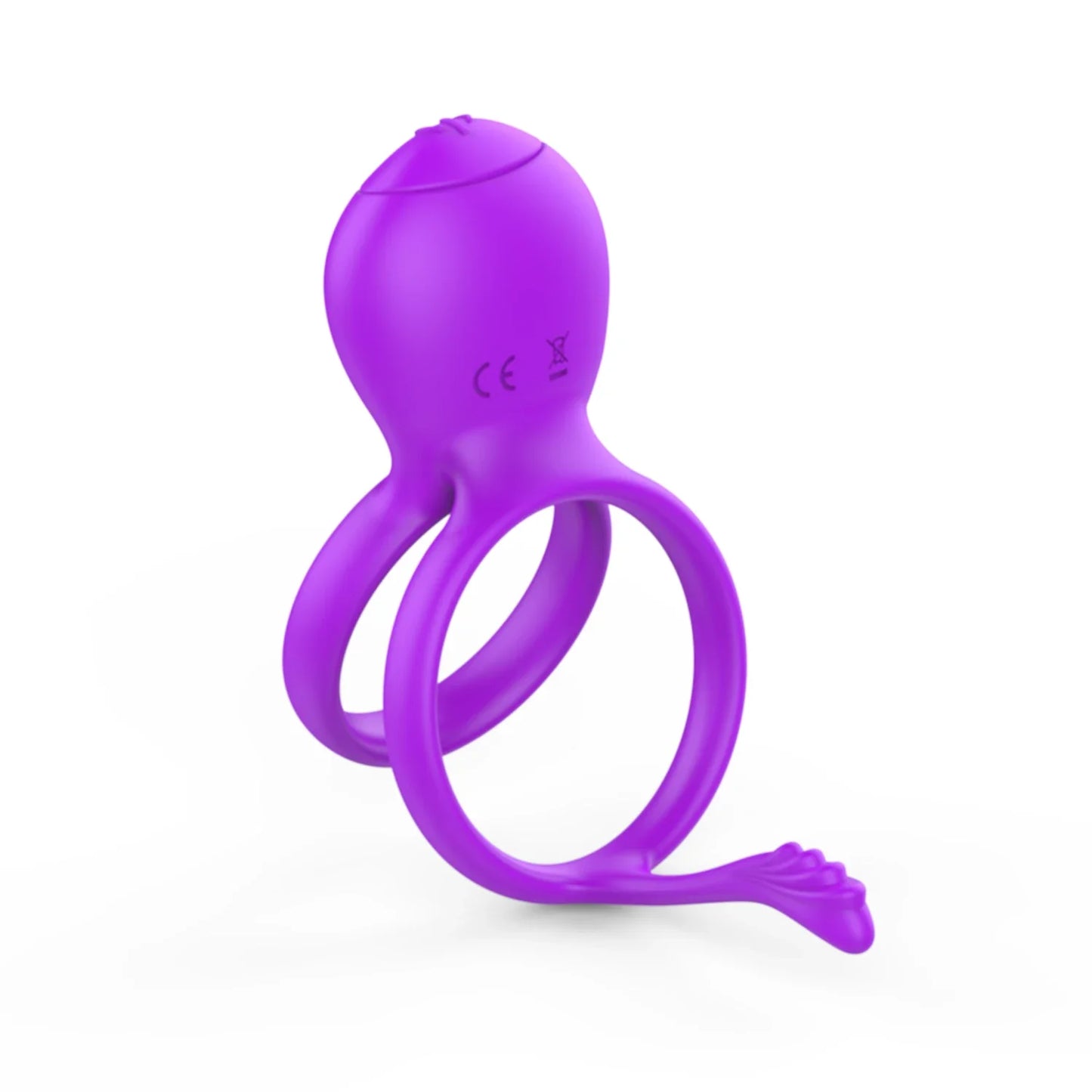 3 In 1 Vibrating Cock Ring Male Vibrator Penis Ring Delay Ejaculation Cockring Perineum Stimulator Sex Toys for Men Adult Goods