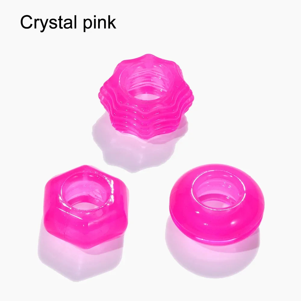 3 Pcs/Set Cock Penis Ring Bead Penis Ring Male Delay Ejaculation Lasting Silicone Erection Ring Sex Toys for Men Adults