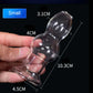 3 Size Choose Glass Hollow Butt Plug Anal Speculum Glass Anal Plug Expander Prostate Massager Anal Sex Toys For Women Men
